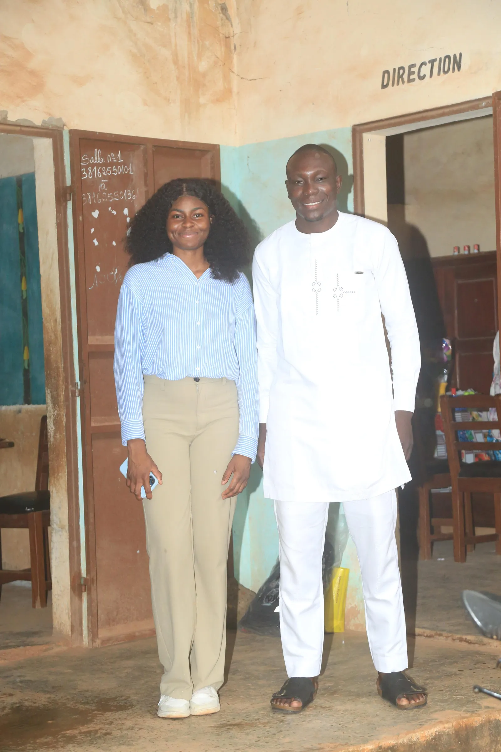 Membres de la communauté Éclat Bénin réunis autour d’un projet commun